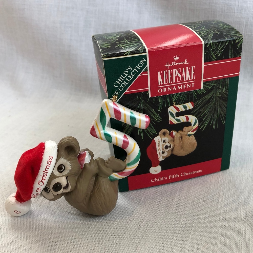 Hallmark Ornament Child's 5th Christmas